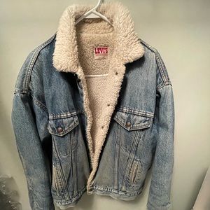 Vintage Levi’s Mens Large Sherpa lined jacket